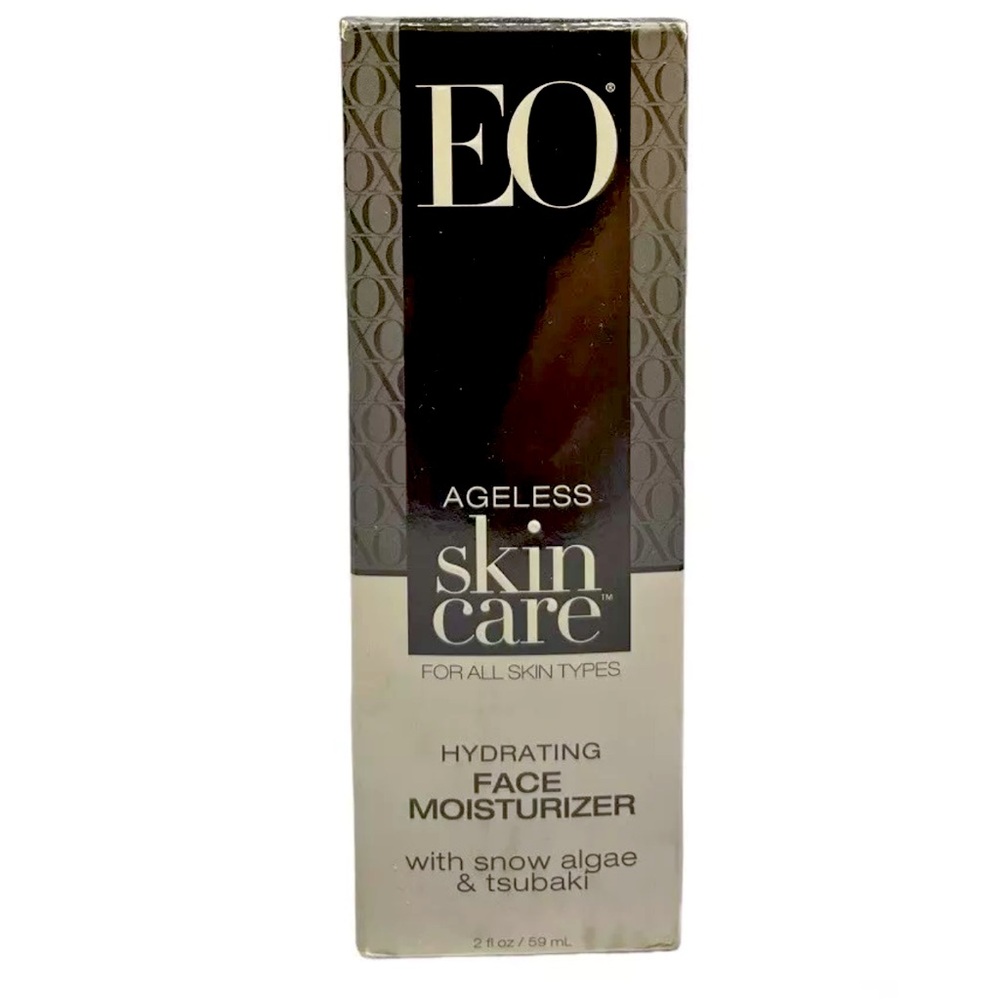 EO Essential Oils Ageless Hydrating Face Moisturizer w/ Snow Algae & Tsubaki NIB